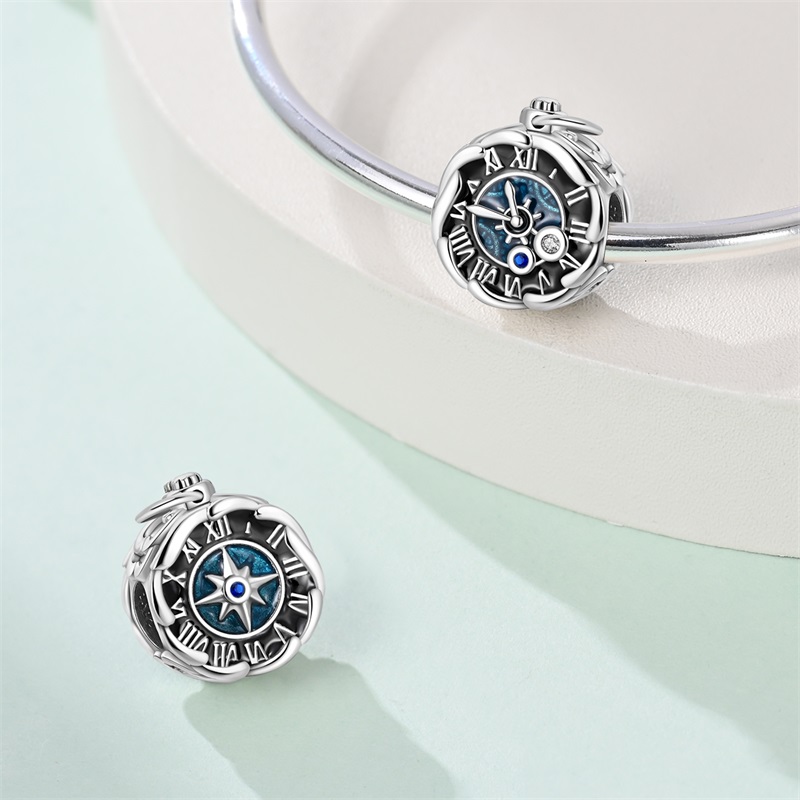925 Sterling Silver Charms Bea - Fine Jewelry Watches Women avis et prix