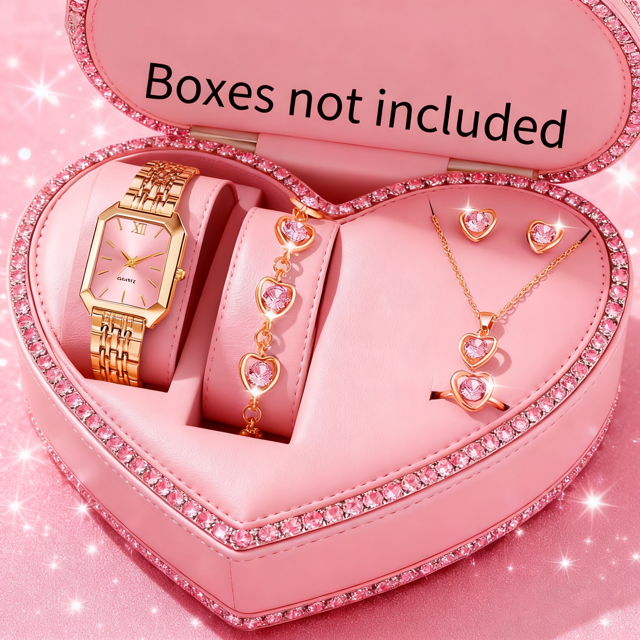 6PCS Elegant Rectangle Women Q - Jewelry Watch Making avis et prix