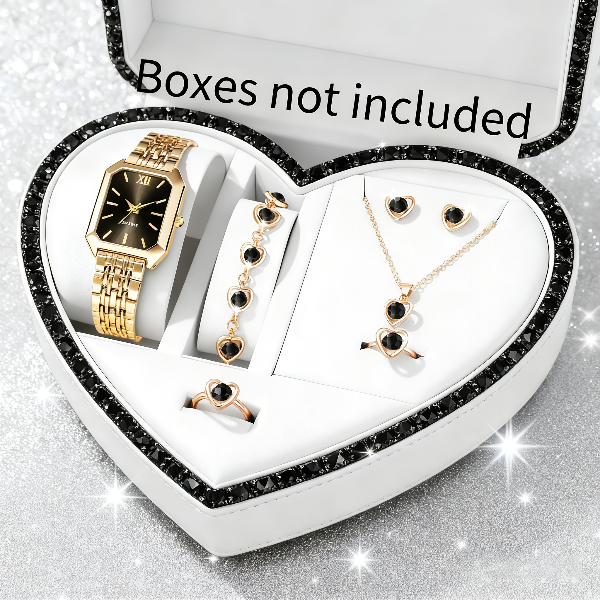 6PCS Elegant Rectangle Women Q - Jewelry Watch Making avis et prix