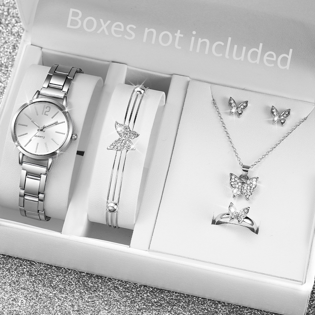 6PCS Fashion Women's Quartz  W - Jewelry Clasp Watches avis et prix