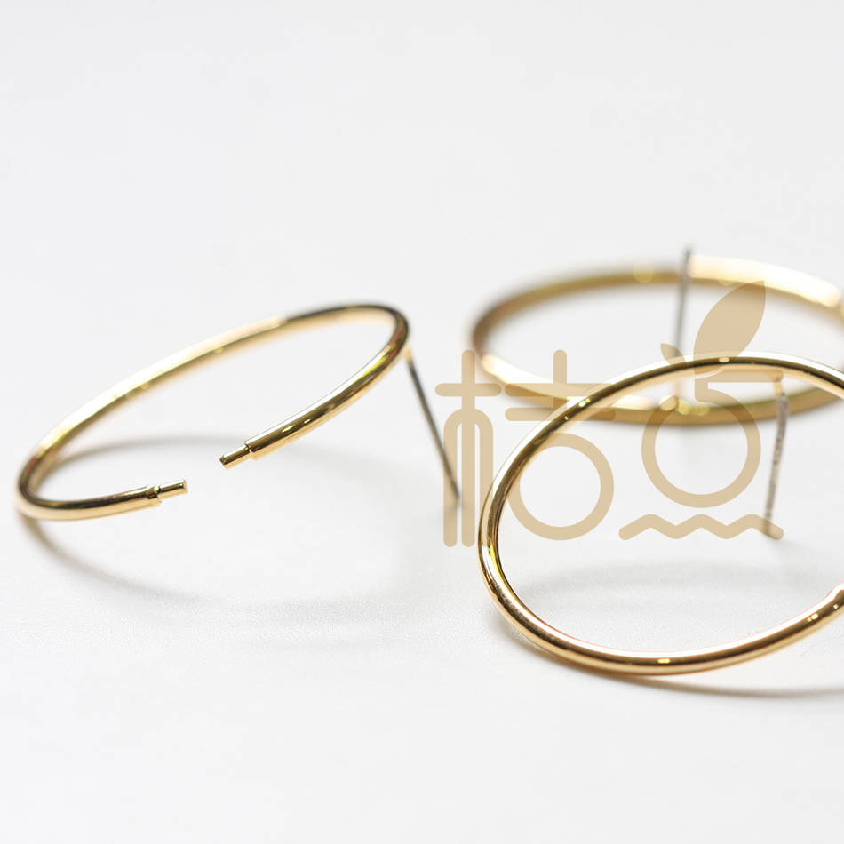 DIY Supply-2 Pieces Premium Go - Gold Plated Ring avis et prix
