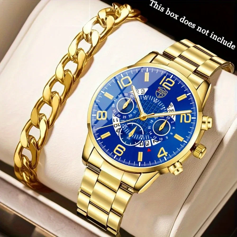 4pcs/set Men's Casual Watch Al - Best Jewelry Watches avis et prix