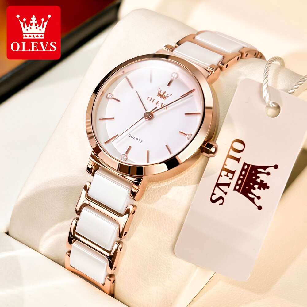 OLEVS Fashion Women Watches Re - Jewelry Watches Gold avis et prix