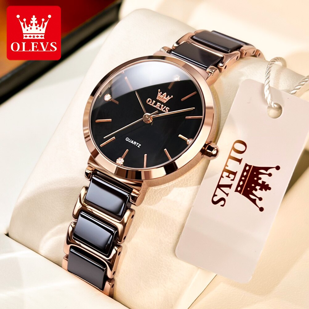 OLEVS Fashion Women Watches Re - Jewelry Watches Gold avis et prix