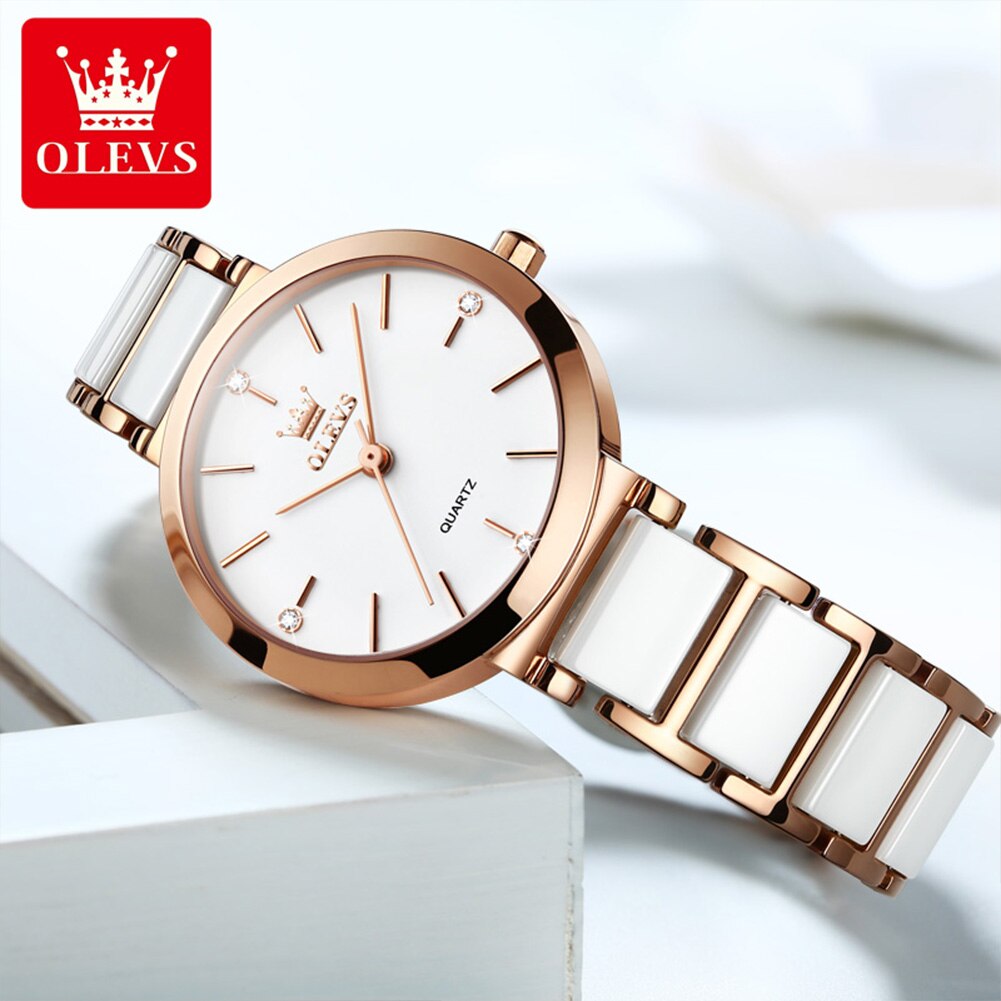 OLEVS Fashion Women Watches Re - Jewelry Watches Gold avis et prix