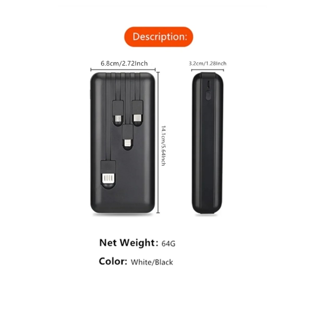 Portable Power Bank-shaped Sto - Jewelry Box Watches Bracelets avis et prix